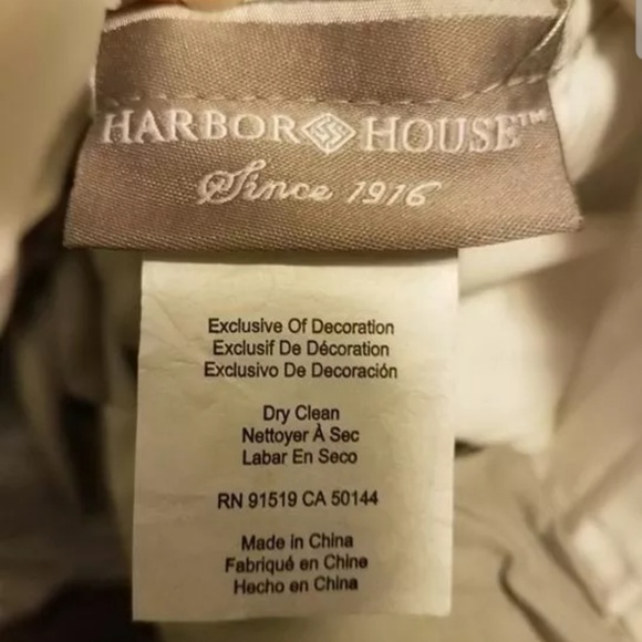 NEW $330 DUVET COVER NEW Harbour House brand  (from Macy's) CLOSET CLOSING - Picture 4 of 8